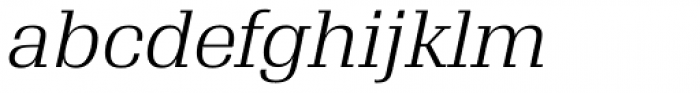 TradaSerif Book Italic Font LOWERCASE