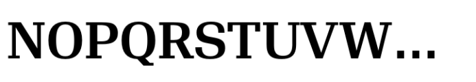 TradaSerif Demi Bold Font UPPERCASE