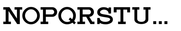 Trade Paper JNL Regular Font LOWERCASE