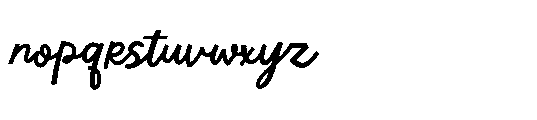 Traffic Rolland Regular Font LOWERCASE