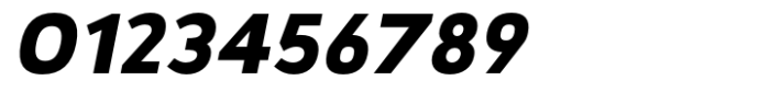Trafford Black Italic Font OTHER CHARS