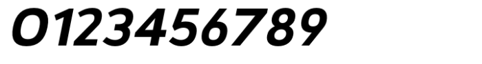 Trafford Bold Italic Font OTHER CHARS