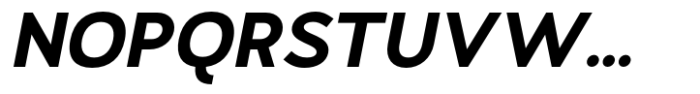 Trafford Bold Italic Font UPPERCASE