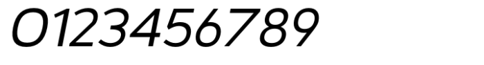 Trafford Italic Font OTHER CHARS