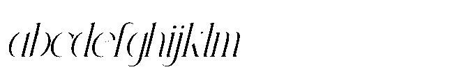 Trailogen Italic FONT
