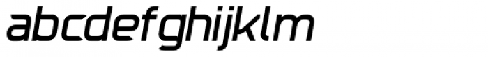 Trak Italic Font LOWERCASE