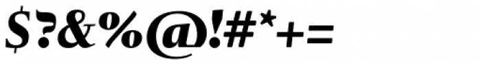 Tramuntana 1 Caption Pro Heavy Italic Font OTHER CHARS