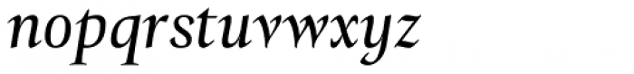 Tramuntana 1 Caption Pro Italic Font LOWERCASE
