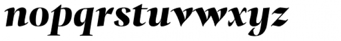 Tramuntana 1 Display Pro Heavy Italic Font LOWERCASE
