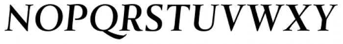 Tramuntana 1 Subhead Pro Bold Italic Font UPPERCASE
