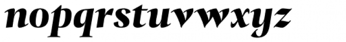 Tramuntana 1 Subhead Pro Heavy Italic Font LOWERCASE