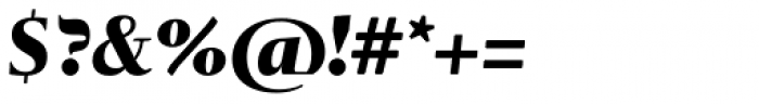 Tramuntana 1 Text Pro Heavy Italic Font OTHER CHARS