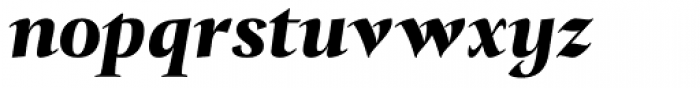 Tramuntana 1 Text Pro Heavy Italic Font LOWERCASE