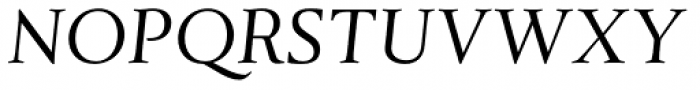 Tramuntana 1 Text Pro Italic Font UPPERCASE