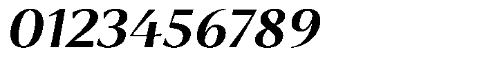Trancoso Sans Bold Italic Font OTHER CHARS