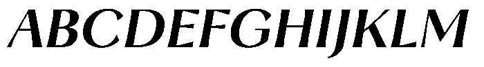 Trancoso Sans Bold Italic Font UPPERCASE