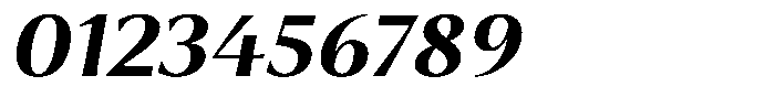Trancoso Sans Extra Bold Italic Font OTHER CHARS