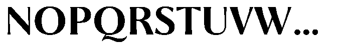 Trancoso Sans Extra Bold Font UPPERCASE