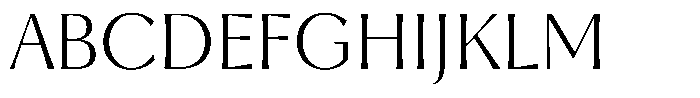 Trancoso Sans Extra Light Font UPPERCASE