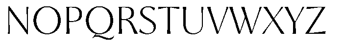 Trancoso Sans Extra Light Font UPPERCASE