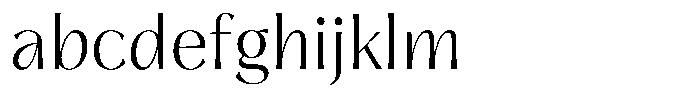 Trancoso Sans Extra Light FONT