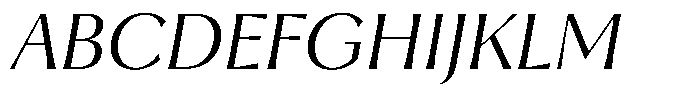 Trancoso Sans Light Italic Font UPPERCASE