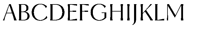 Trancoso Sans Light Font UPPERCASE
