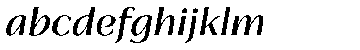 Trancoso Sans Medium Italic FONT