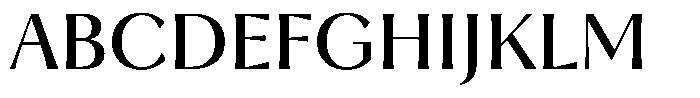 Trancoso Sans Medium Font UPPERCASE