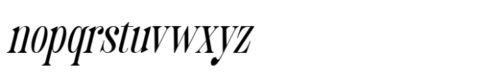 Trangels Italic Font LOWERCASE