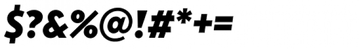 Transat Black Oblique Font OTHER CHARS