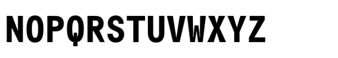 Transcript Mono Pro Bold Font UPPERCASE