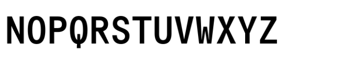 Transcript Mono Pro Medium Font UPPERCASE