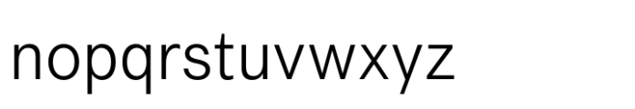 Transcript Pro Light Font LOWERCASE