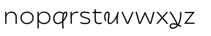 Transforma Mix Light Font LOWERCASE