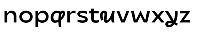 Transforma Mix Semi Bold Font LOWERCASE