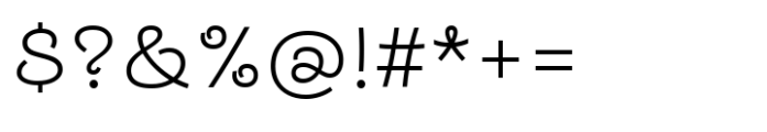Transforma Script Light Font OTHER CHARS