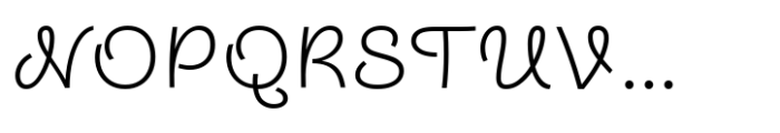 Transforma Script Light Font UPPERCASE