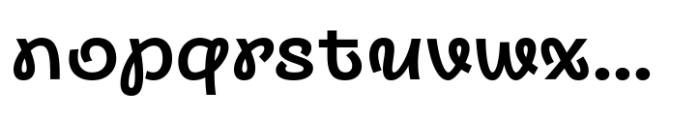 Transforma Script SemiBold Font LOWERCASE