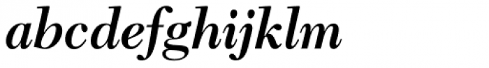 Transitional 511 Bold Italic Font LOWERCASE
