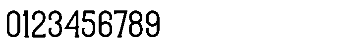 Transmitter Regular Font OTHER CHARS