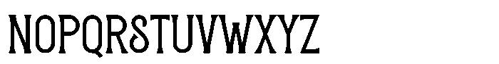 Transmitter Regular Font UPPERCASE
