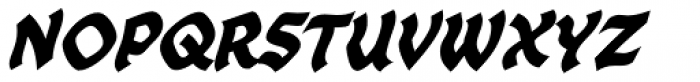 Transylvanian Bold Italic Font LOWERCASE