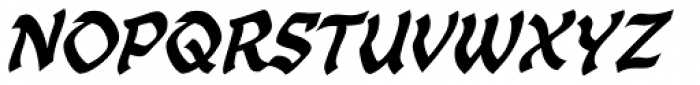 Transylvanian Italic Font UPPERCASE