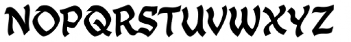 Transylvanian Regular Font UPPERCASE