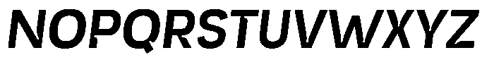 Trapink Bold Italic Font UPPERCASE