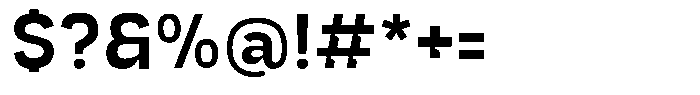 Trapink Bold Font OTHER CHARS