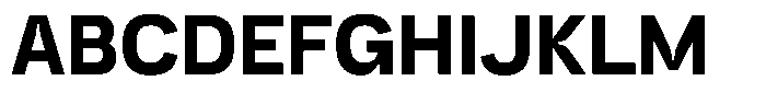 Trapink Extra Bold Font UPPERCASE