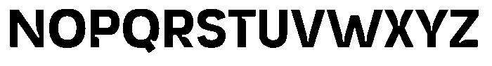 Trapink Extra Bold Font UPPERCASE