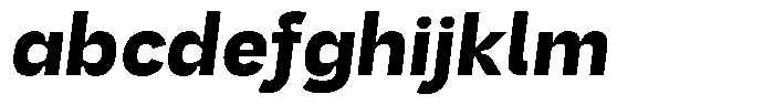 Trapink Heavy Italic FONT
